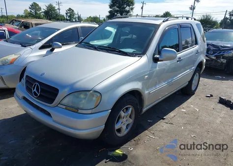 2000 Mercedes-Benz Ml 320 from USA, damaged, VIN 4JGAB54E5YA147305